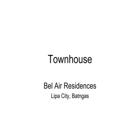 Townhouse 