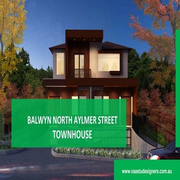 TOWNHOUSE BALWYN NORTH AYLMER STREET | PDF
