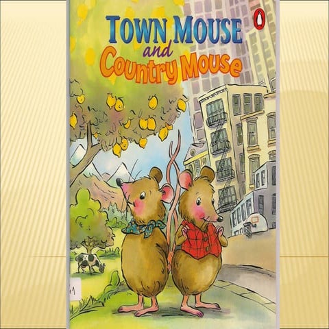 Town mouse and country mouse