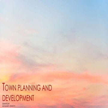 Chandigarh and Navi Mumbai town planning