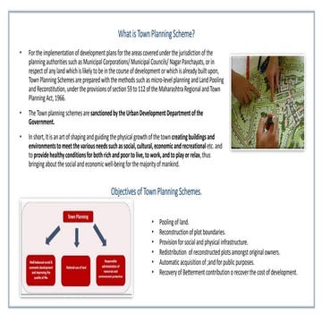 Town planning schemes
