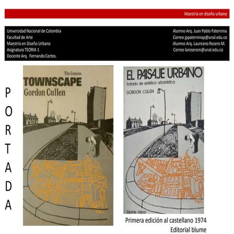 Townscape - Gordon Cullen