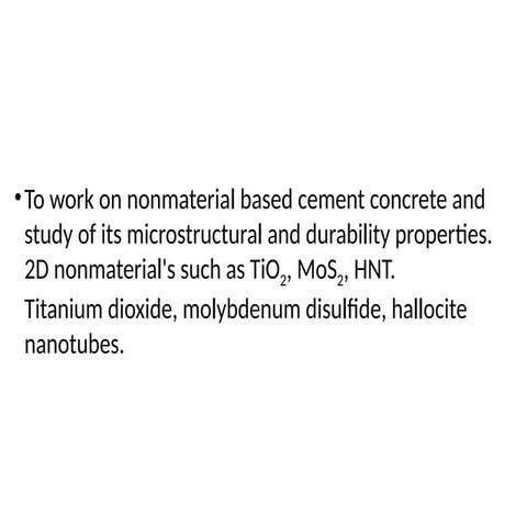 To work on nonmaterial based cement concrete and.pptx