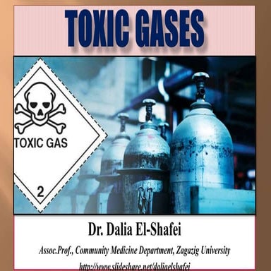 Toxic gases