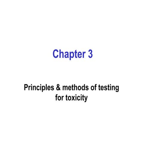 Subacute toxicity testing as per oecd guidelines tulsi 407 | PPTX