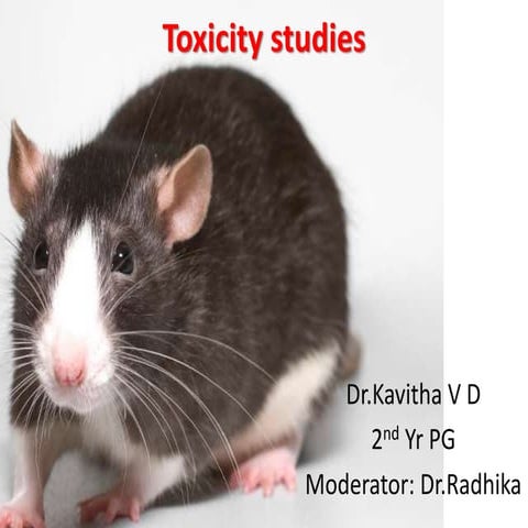 Toxicity studies