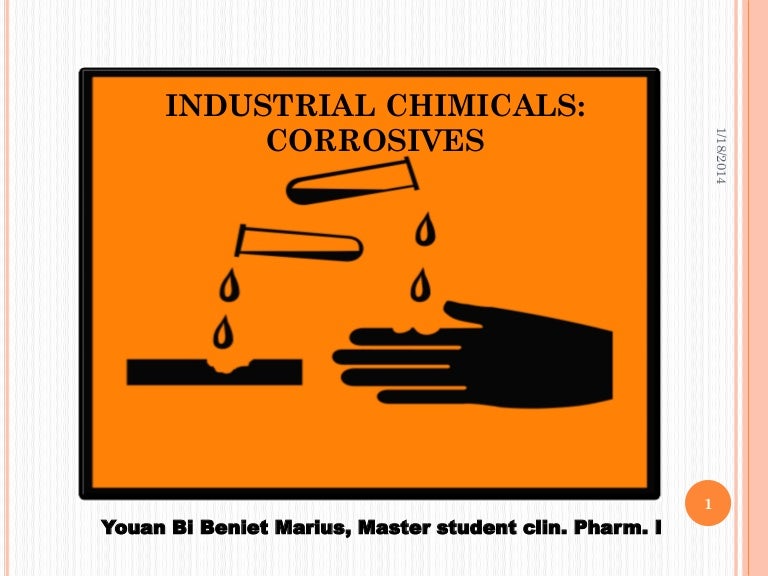 INDUSTRIAL CHEMICALS CORROSIVES