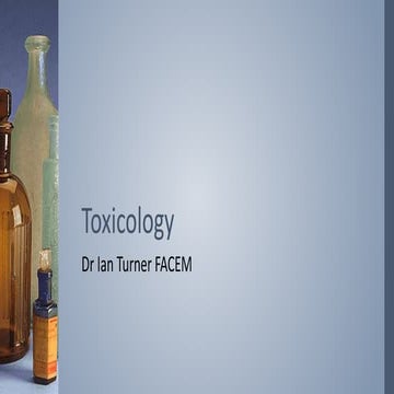 Toxicology talk