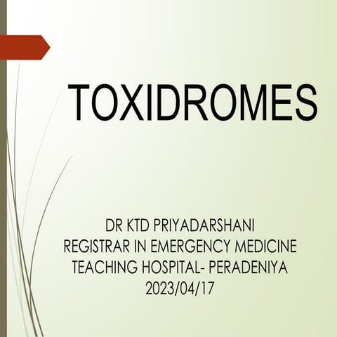 Toxidromes.pptx