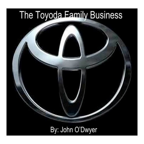 Toyoda family business | PDF
