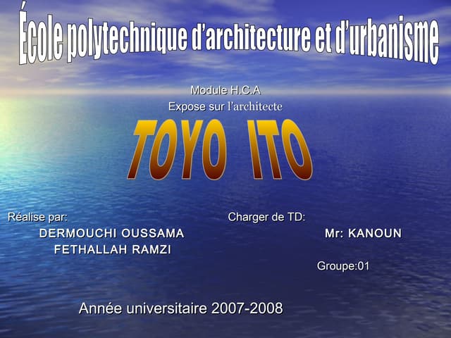 Toyo ito