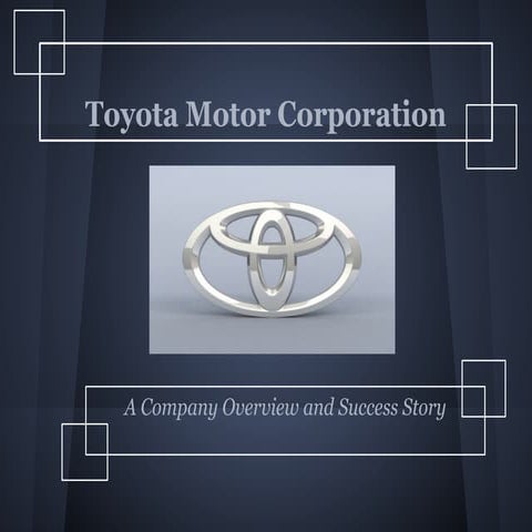 Toyota Motors Corp. 