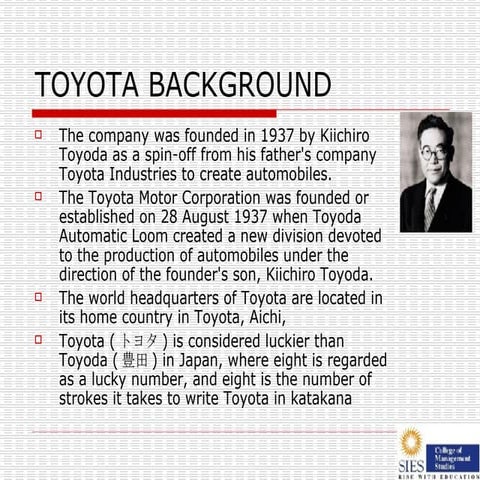  Toyota Production System