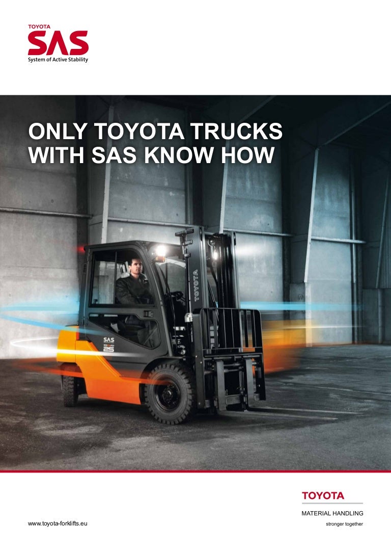 Toyota System Of Active Stability Tmhe S Forklift Safety Initiative