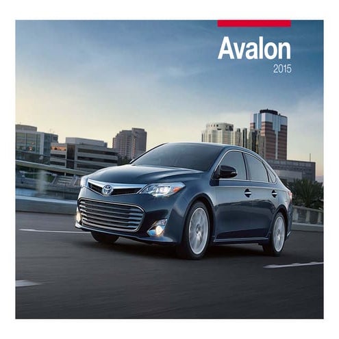 2015 Toyota Avalon | Wilkes-Barre Area Toyota Dealer