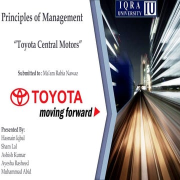 Toyota Central Motors