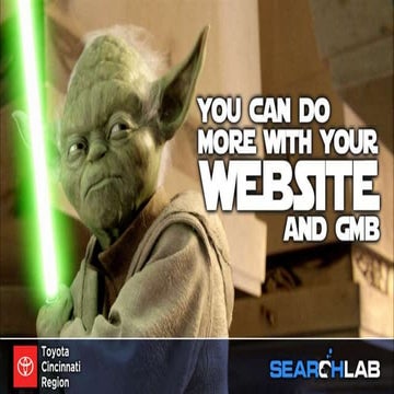 You can do more with your website and GMB