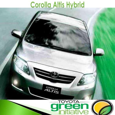 Toyota corolla altis_hybrid