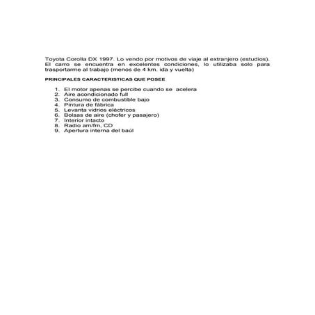 Sitemapcdatahttpsnindreferenzcomtoyota Corolla Dx 97null