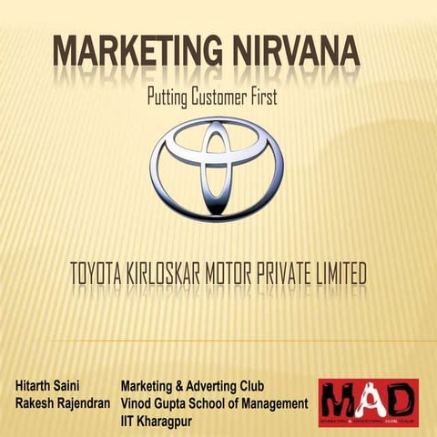 Toyota kirloskar motor private limited