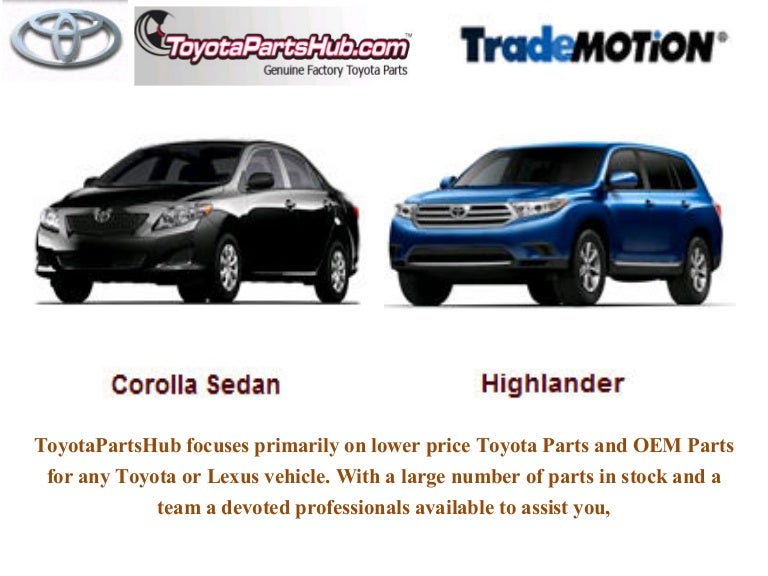 Toyota Parts Catalog