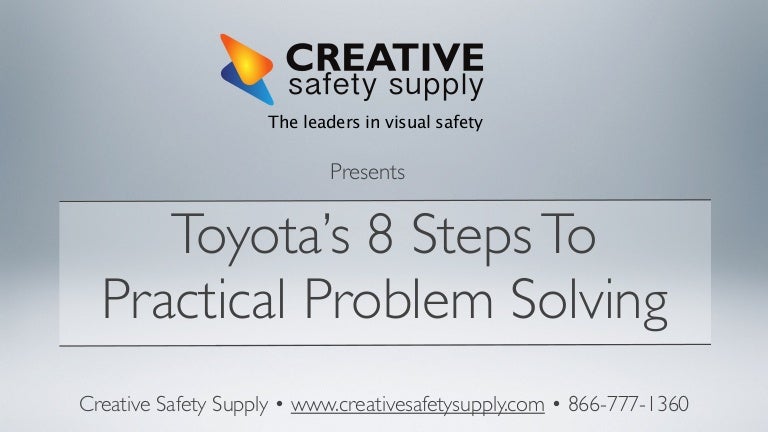 toyota problem solving training