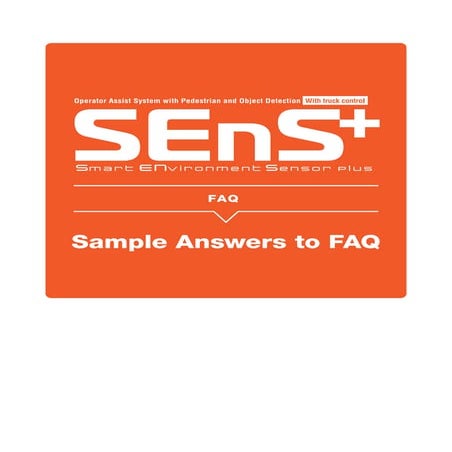 Toyota Smart Environment Sensor Plus Is an Operator-Assist System With Pedest...