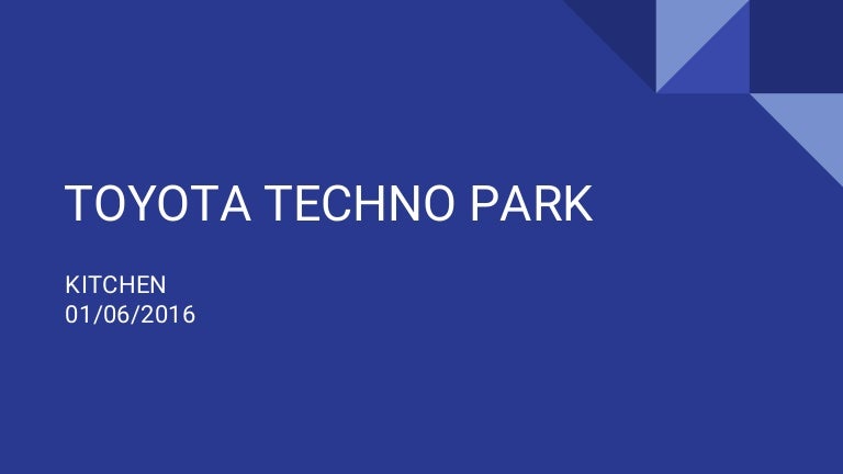 Toyota Techno Park