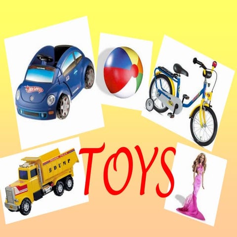 Toys flashcards