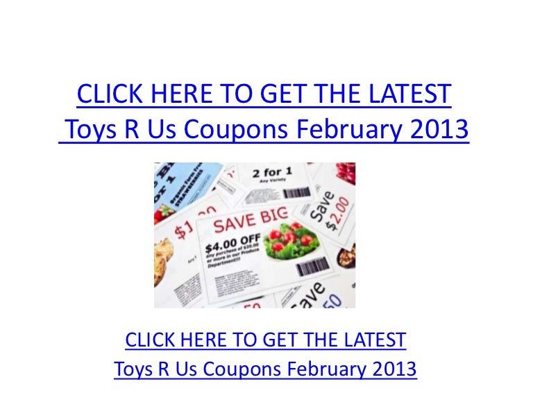 Toys R Us Coupons February 2013 Printable Toys R Us Coupons Februar