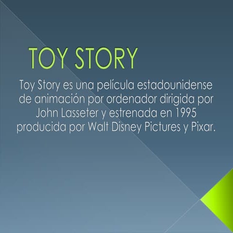 Toy story. horacio german garcia