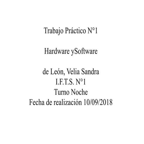 Tp 1 (powerpoint) | PPTX