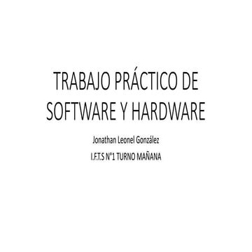 Tp 1 (powerpoint) | PPTX