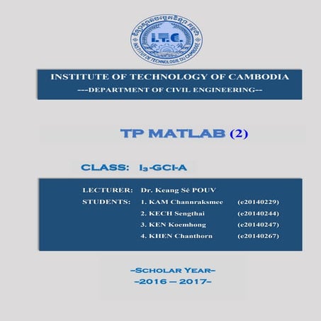 Tp2 Matlab