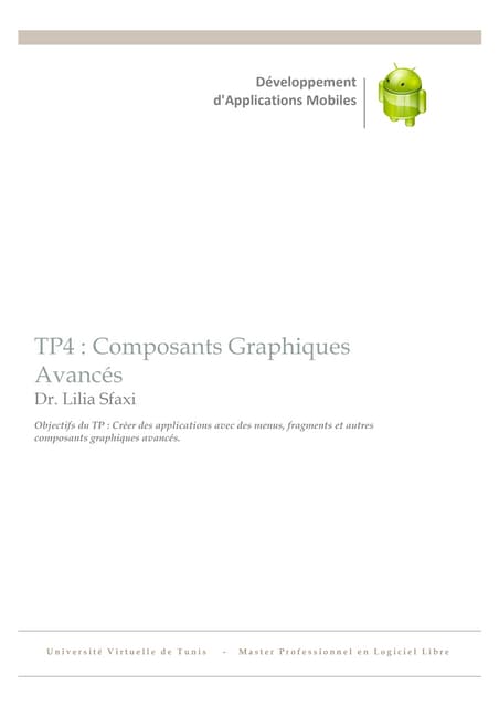 Android - Tp4 - graphiques avancés