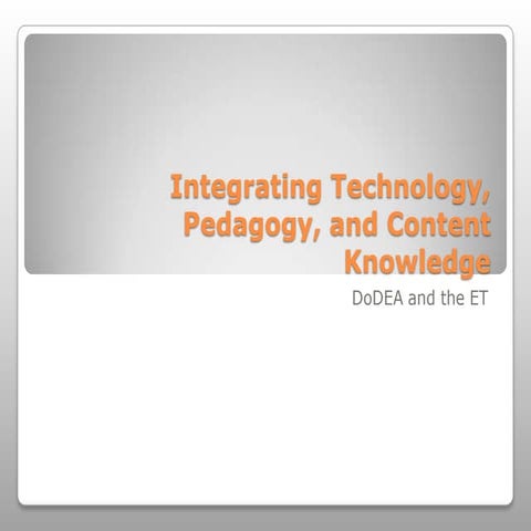 Technology Integration
