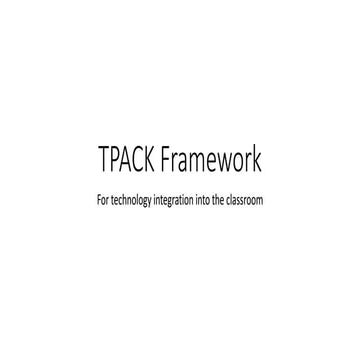 Tpack