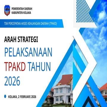 Strategic Implementation of TPAKD 2026 for Financial Inclusion in ...