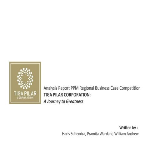 Business Case Analysis - TPC Company