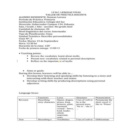 Tpd   naiman - lesson plan 2 - primary - revised and cleaned- 7