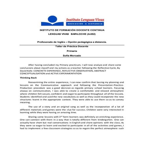 Tpd  Primary Reflexion-Mercado Sofia