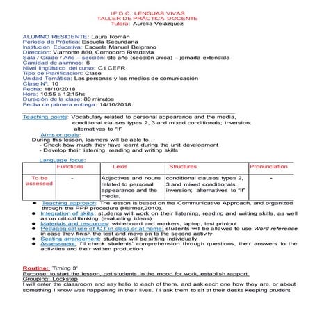 Tpd   roman - lesson 10 classplan - high school