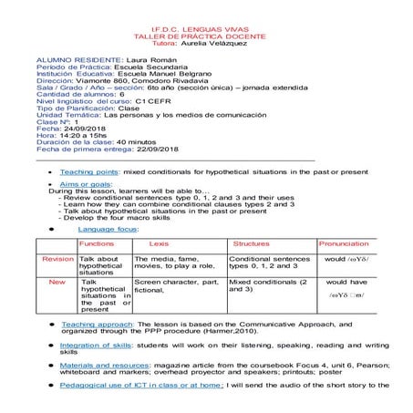 Tpd   roman - lesson 1 classplan - high school