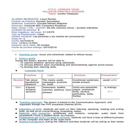 Tpd   roman - lesson 5 classplan - high school