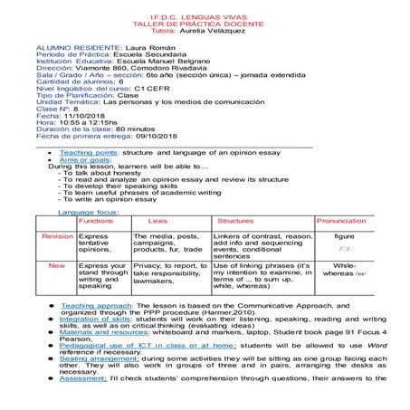 Tpd   roman - lesson 8 classplan - high school
