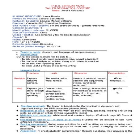 Tpd   roman - lesson 9 classplan - high school