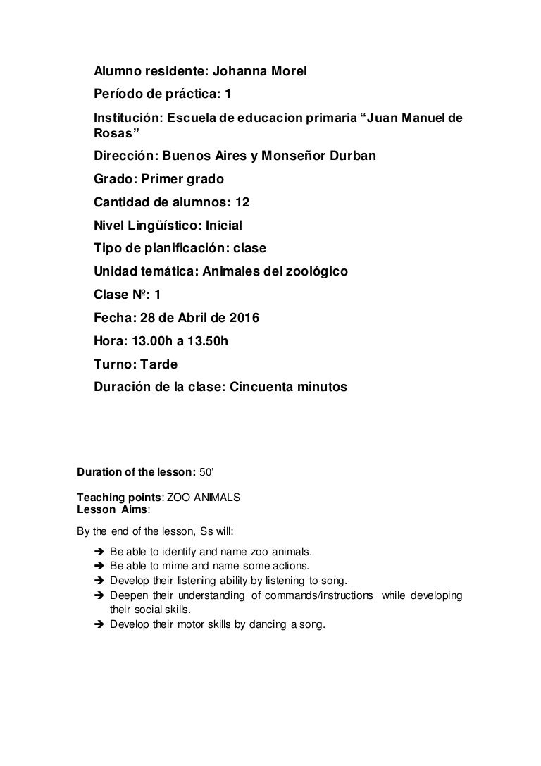 Kindergarten Lesson Plans