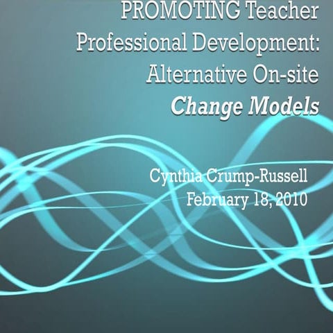 Tpd models presentation 2010