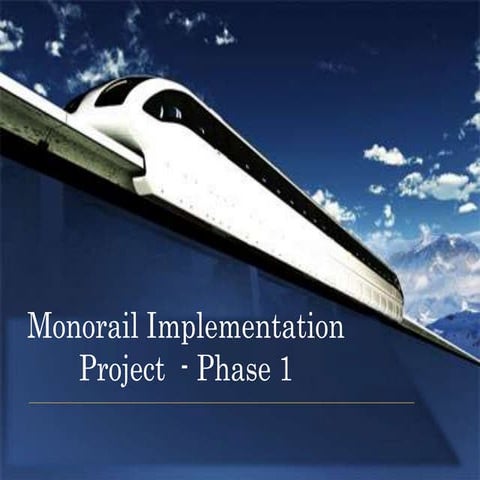 monorail system implication in Sri Lanka