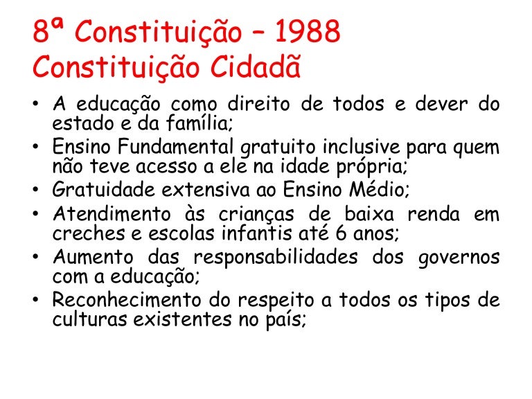 A Caracterização Da Constituição De 1988 Como Constituição Cidadã Advém